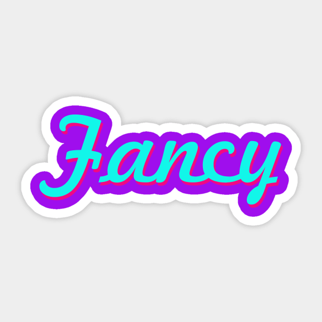 fancy Sticker by thedesignleague